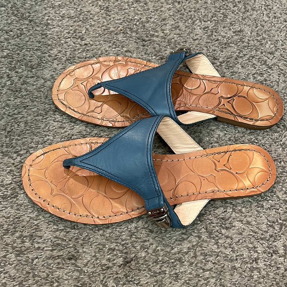 Coach Flat Sandals - Picture 2 of 6